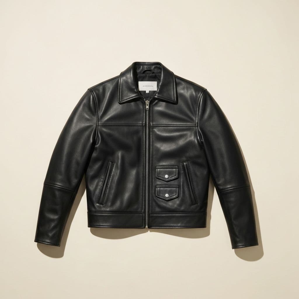 Leather Statement Jacket